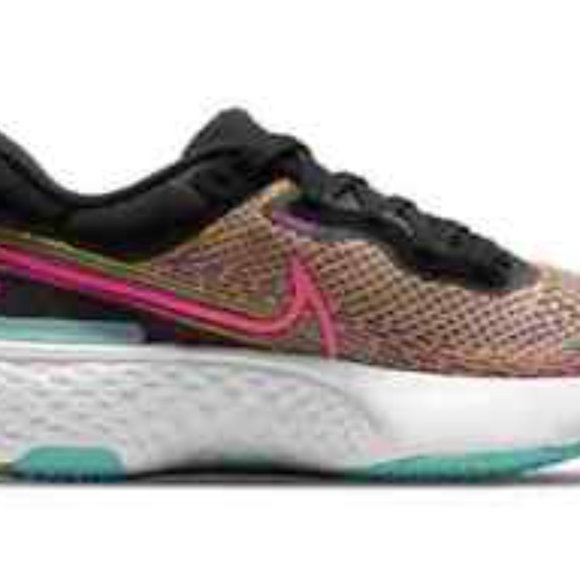 Nike ZoomX Invincible Run Flyknit Volt Bright Mango Running Shoes Women's - Picture 6 of 7
